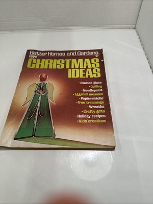 Better Homes & Gardens Magazine Christmas Ideas 1979 12x10 Oversize Issue-image