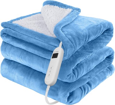 LUXURIOUSLY SOFT AND COZY ELECTRIC THROW HEATED BLANKET - 50