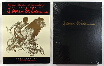 Grand Master of Adventure The Drawings of J. Allen St. John Hardcover Ltd HC 500-image