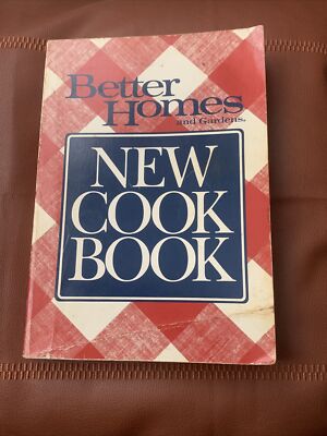 BETTER HOMES & GARDENS Red Plaid 480 Page Paperback cookbook  Cook Book ❤️tb91-image