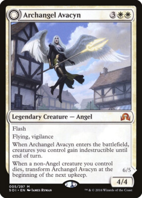 MTG Archangel Avacyn  Avacyn the Purifier  - Shadows over Innistrad #5-image