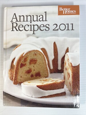 Better Homes and Gardens Annual Recipes 2011 Hardcover Book-image