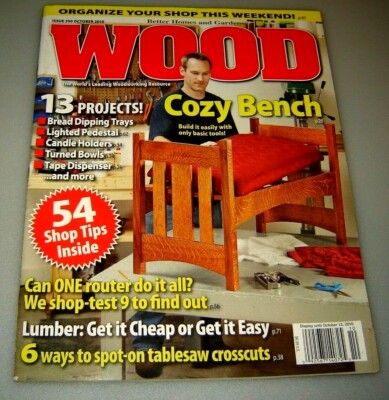 Wood Magazine - Better Homes and Gardens - October 2010, Issue 200-image