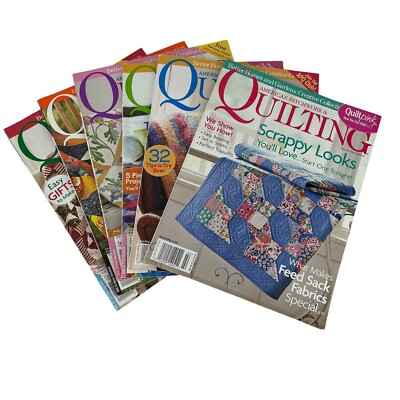 Better Homes & Gardens American Patchwork & Quilting Magazines Full Year 2007-image