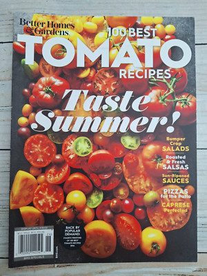 Better Homes & Gardens 100 Best Tomato Recipes September 2022 Magazine Salsas-image