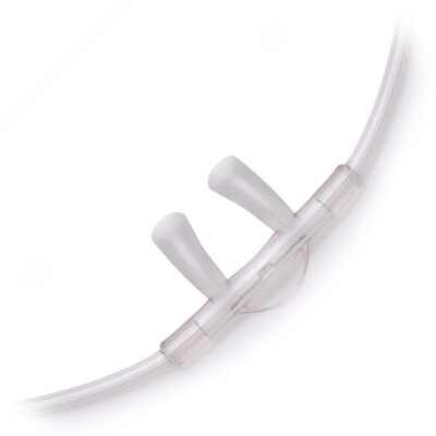 Flare Tip Over-the-Ear Nasal Cannula (5-Pack) w/ 7-Foot Star Lumen Oxygen Tubing-image