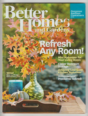 Better Homes and Gardens Magazine October 2013-image