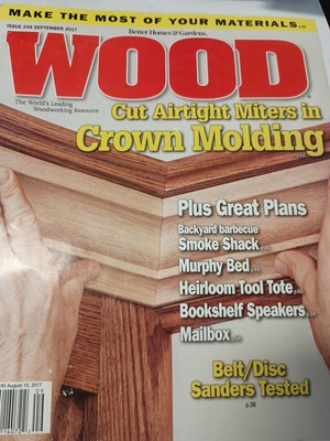 Better Homes & Gardens Wood Sept 2017 Crown Molding Y8-image