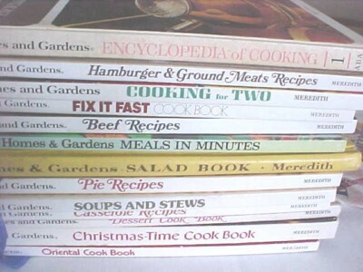 Cookbook Lot 18 Better Homes Gardens Recipes 14 Hardback 4 Soft Cover Good Cond-image