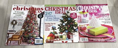 Better Homes and Gardens Christmas Ideas Set of 3 Issues-image