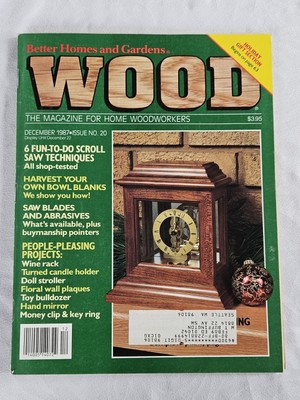 Wood - Better Homes and Gardens December 1987 Issue No. 20 Vtg Magazine -image