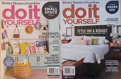 Do It Yourself Better Homes & Garden Magazine Set Of 2-image