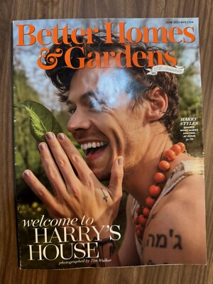 Better Homes & Gardens Magazine June 2022 Harry Styles-image