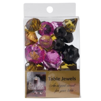 DII - Design Imports Vineyard Acrylic Table Gems  (Purples & Green) ~~NEW~~-image