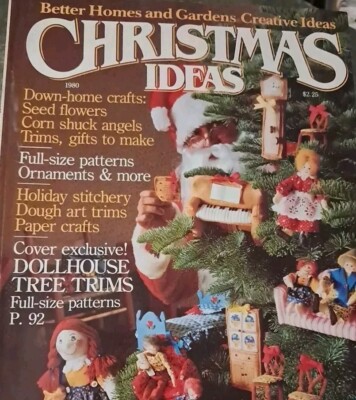 BETTER HOMES & GARDENS CHRISTMAS IDEAS Magazine  1980 -image