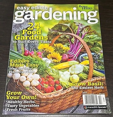 Better Homes & Gardens Easy Edible Gardening 2015 Magazine-image