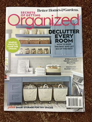 Better Homes & Gardens ￼ Secrets of Getting Organized Declutter every Room-image