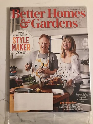 BETTER HOMES & GARDENS-10TH ANNIVERSARY STYLE MAKER ISSUE-MAY 2021 NIP-image