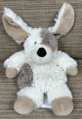 Warm & Cozy Warmies Puppy Dog Heat Therapy Microwave Tan Weighted Plush-image