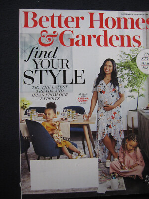 Better Homes & Gardens September 2018 The Style Makeover Issue-image