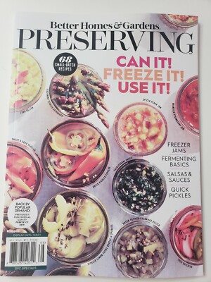 Better Homes & Gardens Preserving October 2021 Magazine Jams - Sauces - Salsas-image