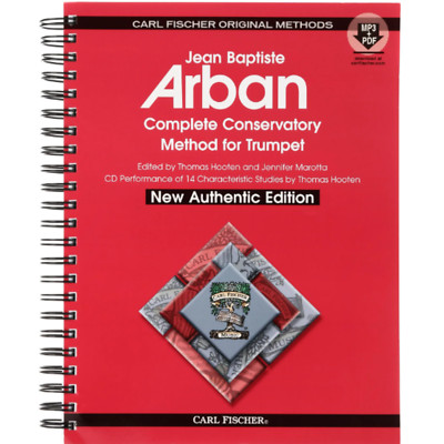 Arban Complete Conservatory Method For Trumpet Spiral Bound-image