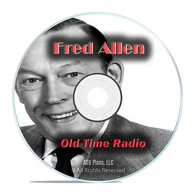Fred Allen, Music, Comedy, with bonus 849 Old Time Radio Show, OTR mp3 DVD G44-image