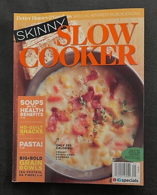 Better Homes & Gardens SKINNY SLOW COOKER magazine 2017 BH&G-image