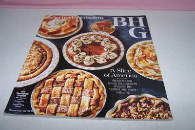 BHG Better Homes & Gardens Magazine November 2023 A Slice of America NEW Unread-image