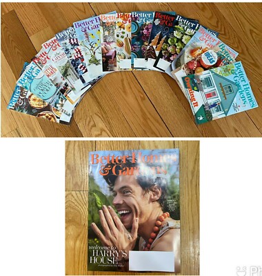 BETTER HOMES & GARDENS Magazine - March 2021 - June 2022 - Lot of 15-image