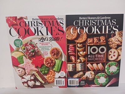 Lot of 2 BETTER HOMES AND GARDENS CHRISTMAS COOKIES 2024 Special Editions-image