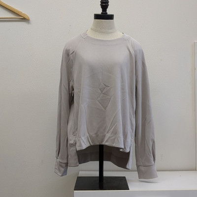 Athleta Gray Sweatshirt for Cozy Comfort and Stylish Layering size Large-image