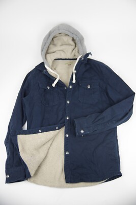 Cozy Blue Sonoma Men's Button-Up Shirt - Size S | Stylish & Comfortable-image