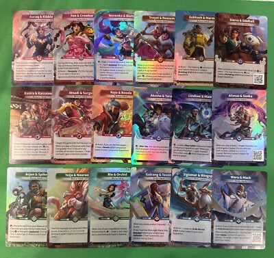 Altered TCG -  Full Set Foil Full Art Heroes -  Kickstarter Exclusive Unscanned-image