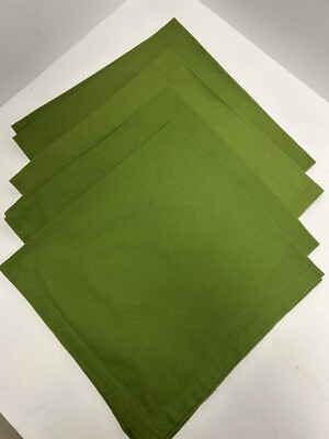 Pier 1 Imports Large Cotton Napkin Set Of 4 Green-image