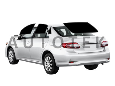 Computerized Custom PreCut 2Ply Window Tint Film Kit For 2009-2013 Corolla Sedan-image