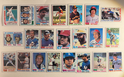 1982 Topps Baseball (1-375) Complete Your Set! 50% off offer. Free Shipping!-image
