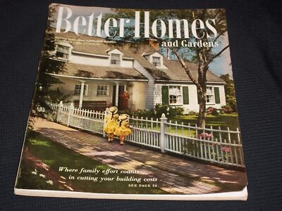 `952 JUNE BETTER HOMES & GARDENS MAGAZINE NICE FRONT COVER - L 11800-image