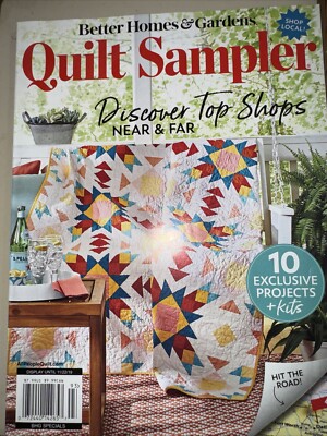 Better Homes & Gardens Quilt Sampler Fall/Winter 2019 Projects-image
