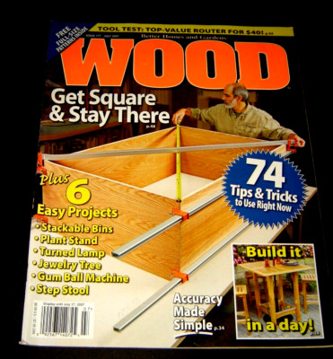 Wood Magazine Better Homes & Gardens #177 July  2007-image