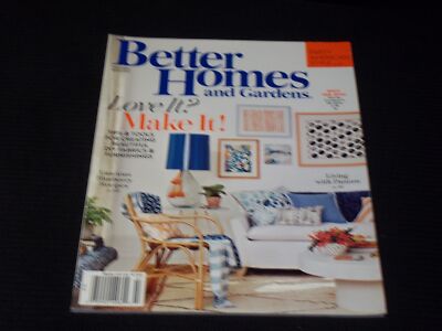 2016 JULY BETTER HOMES & GARDENS MAGAZINE - LOVE IT MAKE IT COVER - E 2731-image
