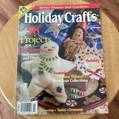 Better Homes & Gardens Holiday Crafts 2000 Cross Stitch Sewing Crochet-image
