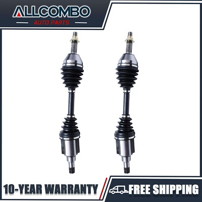Pair Front Right CV Axle Shaft for Chevy Cobalt Pontiac G4 G5 Auto Trans-image