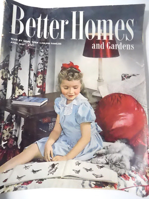 1947 BETTER HOMES & GARDENS Magazine-April-image