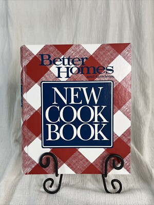 VTG Better Homes & Gardens New Cook Book 5-Ring HB (c)1989 2nd Printing Like New-image