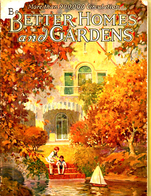 Better Homes and Gardens November 1927 Children Sailboat-image