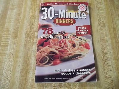 Better Homes and Gardens 30 Minute Dinners (Excerpt from Big Book of 30-Minute..-image