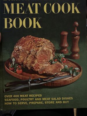 Better Homes Gardens:  Meat Cook Book. Over 400 Recipes. 1969. 2nd Edi. B36-image