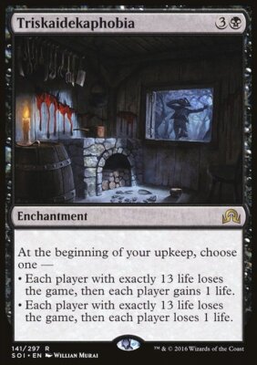 MTG Magic the Gathering Triskaidekaphobia (141/355) Shadows over Innistrad LP-image