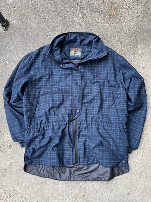 Vintage Forrester’s Gore Tex Plaid Waist Cinch Light Weight Jacket Coat Men’s M-image